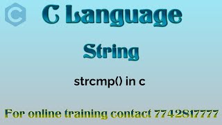 Comparing Strings in C using strcmp: Explained with Examples