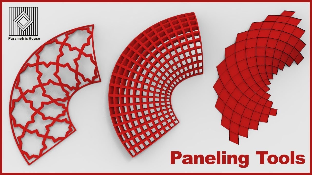Rhino Paneling Tools Tutorial