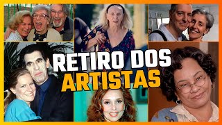 NÃO SE ASSUSTE! 18 estrelas da Globo que foram parar no RETIRO DOS ARTISTAS