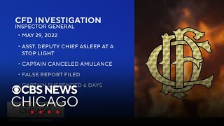 Chicago Inspector General finds Fire Department covered for supervisor asleep at wheel