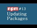 npm Tutorial for Beginners - 13 - Updating Packages