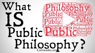 What is Public Philosophy?