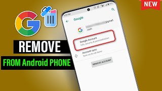 How to REMOVE Google account from Android phone