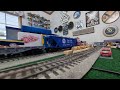 Pennsylvania Railroad #4103 pulls a mixed revenue train #youtube #subscribe #modeltrains