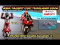 STRATEGI TEPAT 🇮🇩 RAMADHIPA DI ASIA TALENT CUP THAILAND 2024 || RACE-1 FULLRACE HIGHLIGHTS #ThaiGP