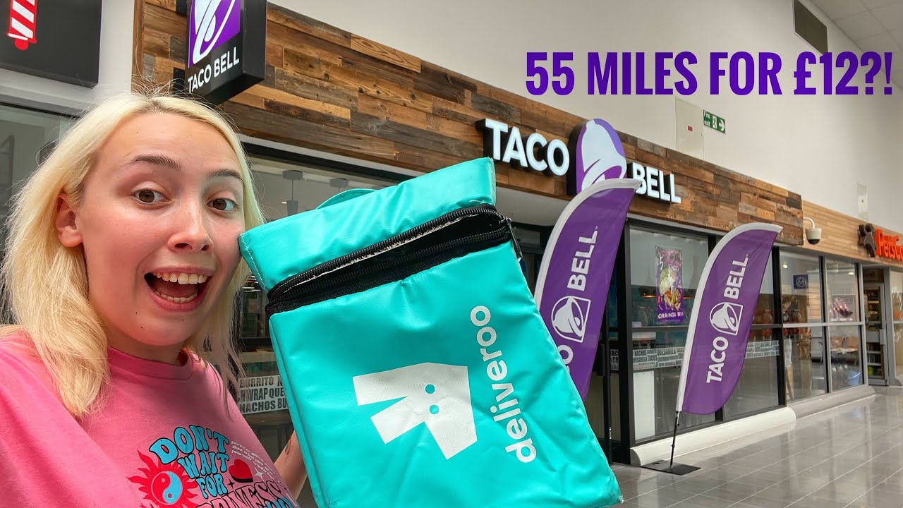 55 MILES FOR £12?! Delivering For Uber Eats, Deliveroo, Just Eat ...