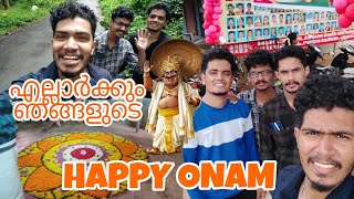 ആരും അറിയാതെ ഞങ്ങൾ പഠിക്കുന്ന coaching centre -ൽ പോയി vlog എടുത്തു || onam celebration//(vlog:05)//