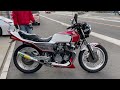 【rpm快音】honda cbx400f エンジン始動音～発進チェック動画