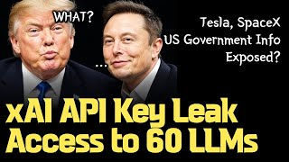 Elon Musk's xAI Security Breach: Keys to 60+ Private LLMs Leaked for 2 Months