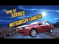 How to service a Mitsubishi Lancer