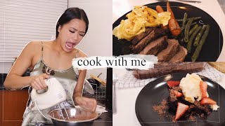 COOK WITH ME! i try to cook dinner..