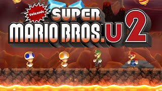 Volcanic Super Mario Bros. U 2 - Full Walkthrough