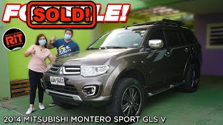 2014 Mitsubishi Montero Sport GLS V AT FOR SALE! used car / second hand