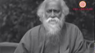 SPEECH : RABINDRANATH TAGORE : VISVA-BHARATI SANTINIKETAN