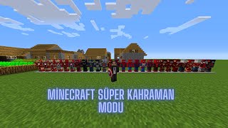 Minecraft Süper Kahraman Modu! (Minecraft Superheroes Mod)