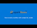 How to build a workflow with multiple ML models | Sparkflows.io