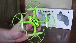 Hubsan - X4 (H107L) Special Edition Neon Green - Review and Flight