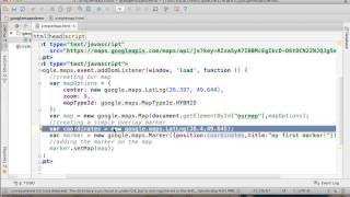 Simple Marker on Map using Google Maps JavaScript API