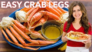 Crab Legs - 4 Easy Ways + Flavored Butter Sauce Recipe