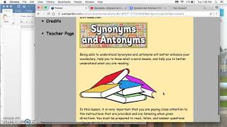 Webquest Lesson Plan