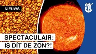 Zo zag je de zon nog nooit