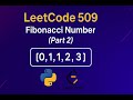 LeetCode 509 Fibonacci Number in Python (Part 2) | Iterative Solution for Beginners