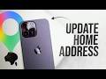 How to Update Home Address on Google Maps iPhone (tutorial)