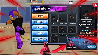 NEW HEAVY ATTACKS \u0026 SQUID GAME GLOVES?!?! FIGHT IN A SCHOOL UPDATE!🔥