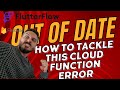 How to fix @FlutterFlow Cloud Function Deploy Error - Out of date (Error)