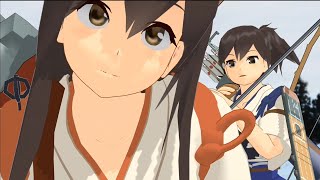 赤城と加賀でロマンスの神様 【mmd艦これ】