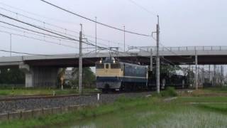 東北本線　宇都宮配給　配8937レ　ＥＦ65-1115+ホキ　ワシクリにて