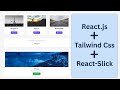 Set Up React with Vite, Tailwind CSS, and React-Slick in 2 Minutes