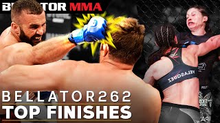 TOP Fight Finishes feat. Bellator 262 Fighters | Bellator MMA