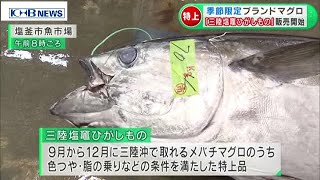 絶品メバチ「三陸塩釜ひがしもの」販売開始　宮城　（20200917OA）