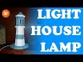 DIY Wood Lighthouse Lamp | How To Make A Lighthouse