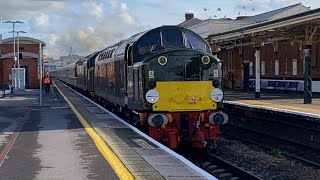 40013, 40145 \u0026 47828 1Z40/1Z42 ‘Devonian Double’ @ Taunton and Highbridge \u0026 Burnham - 30/10/2021