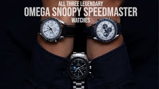 All Three OMEGA Snoopy Speedmaster Watches | Review