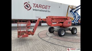 779990 MANITOU 160ATJ 4x4 ARTICULATED DIESEL BOOM WORK LIFT W/JIB 1625CM 2007 512311 DEFECTIVE