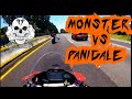 DUCATI MONSTER 1200 VS PANIGALE V2