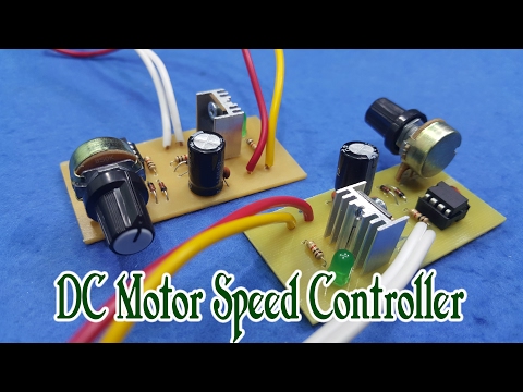 How To Make DC Motor Speed Controller How To Make DC Motor Speed Controller