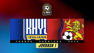 Rayo Zuliano vs. Caracas - Torneo Apertura 2025 - Jornada 1