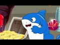 red sharkzilla vs hammerhead sharkzilla who is the king of the sea godzilla cartoon compilation