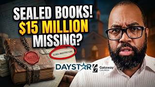 DAYSTAR: Books Are Sealed. $15 Million Missing At Gateway. The Pattern Is The Story.