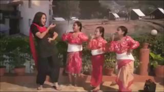 priyanka karki superb dance with kids