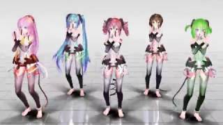 MMD Elektrika (Group/Single Camera, WAV, motion DL)