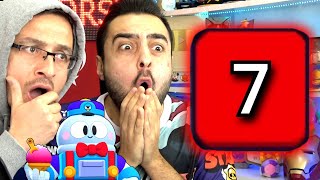 NEEH 7 YAZDI YEDİİİ 😱 LOU ÇIKTI ! BRAWL STARS KUTU AÇILIMI !