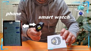 How to connect smart watch to Phone 2024 with Ice Nima 4K UHD