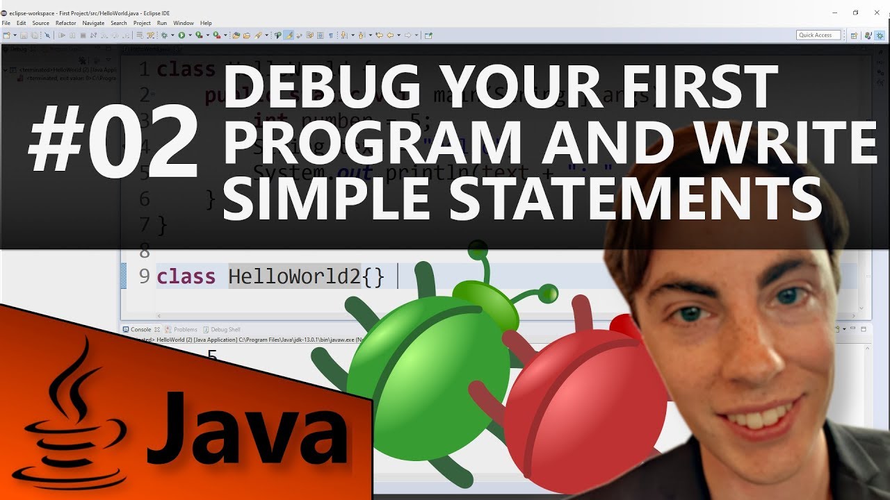 Ep. 02 - Java Introduction | Java Beginner Tutorials - YouTube