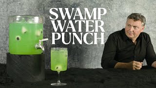 Spooky Halloween Swamp Water Punch | Featuring Bombay Sapphire and Bols