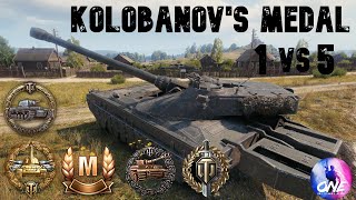 WOT CONSOLE | UDES 15/16 | 1vs5 KOLOBANOV'S | 8k DIRECT DMG | @DanteSSVK